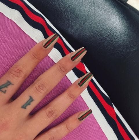 A List Manicure Designs Some Of Our Favorite Celebrities Are Pulling Off By Snailz Medium