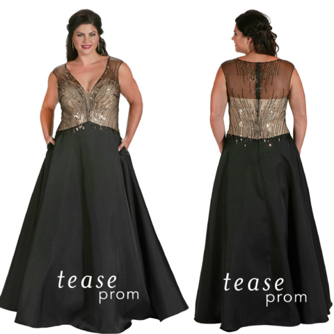black tie optional plus size dress