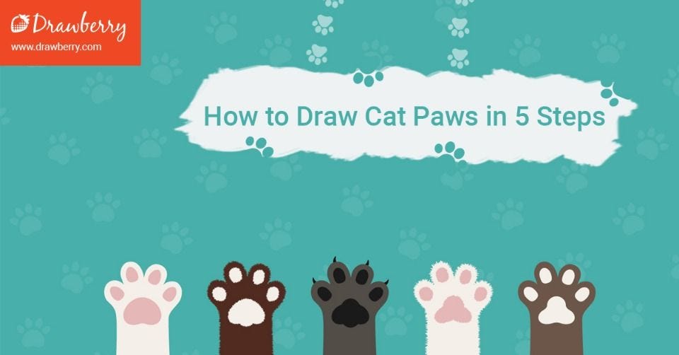 How to Draw Cat Paws in 5 Steps. This time we'd like to show you the by Drawberry Art | Medium