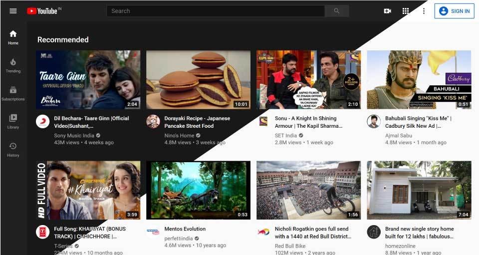 Enable Youtube Dark Mode On Andriod Ios On Desktop Venkatakarthk