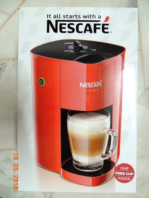 Nescafe Red Mug Coffee Machine 