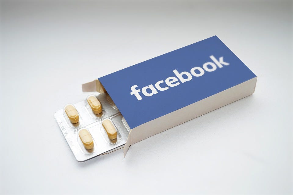 Facebook Is A Drug And You Re Addicted Lindy Medium