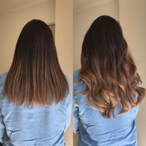 Halo Extensions The Best Hair Extensions For Balayage