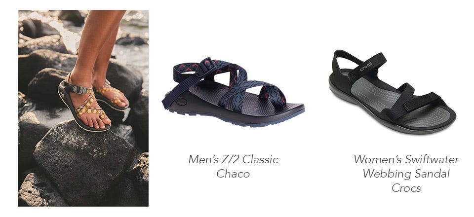 womens backless chacos