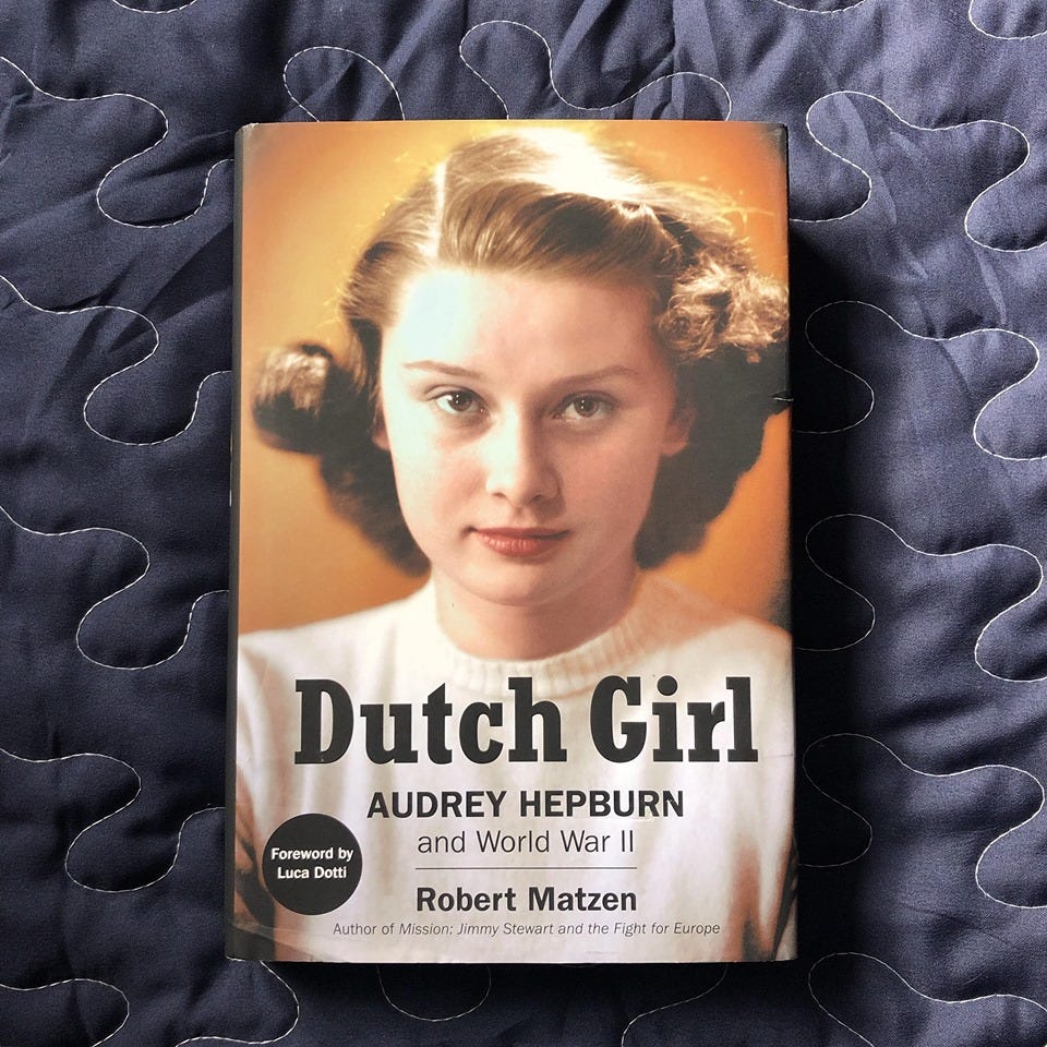 Book Review Dutch Girl Audrey Hepburn And World War Ll By Old Hollywood Medium