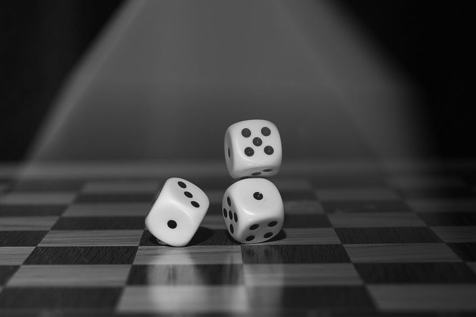 Statistics: Dice Problems. few fun statistic problems 6… | randerson112358 | Medium