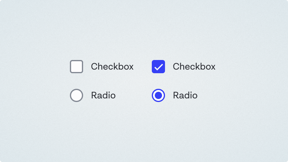 Design system breakdown: checkbox & radio | by Steve Dennis | Jan, 2023 ...