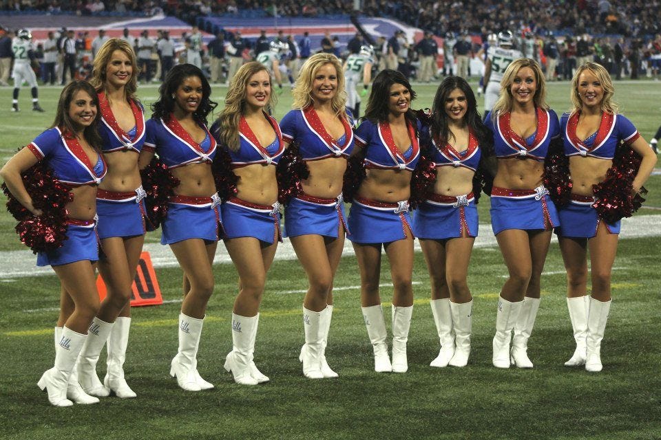 Buffalo Bills Cheerleaders' Lawsuit Reveals Creepy Code Of Conduct | by  Kyla Bills | NYU Local