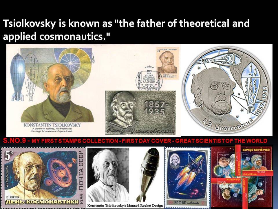 Konstantin Tsiolkovsky, the Russian father of rocketry . | by Ashwani Kumar | Medium