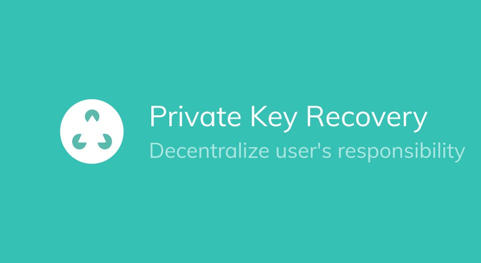 Private Key Recovery Decentralize User S Responsibility By Starname News Starname Blog Medium