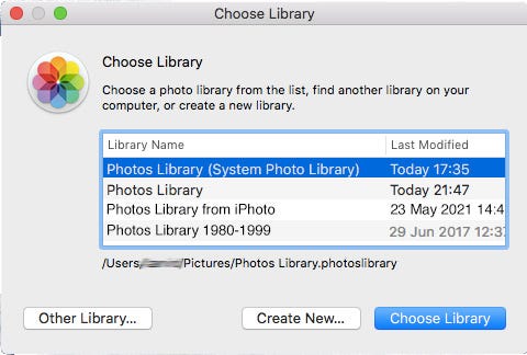 Photos for Mac — How to Change the System Library | by Rotten Apple | Medium
