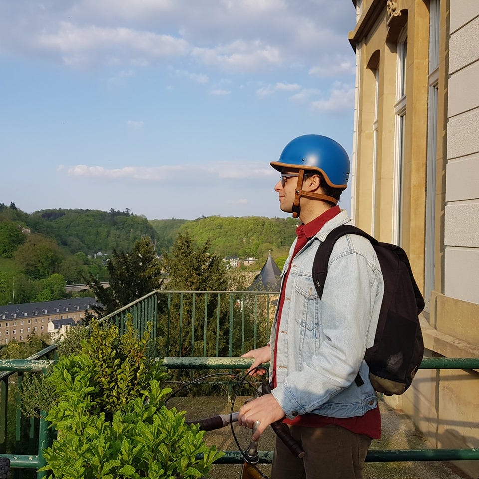 sustainable bike helmet