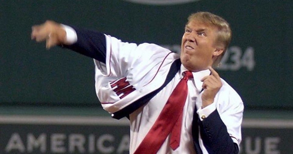 Trump Tells Nationals He Expects To Pitch In Game 5