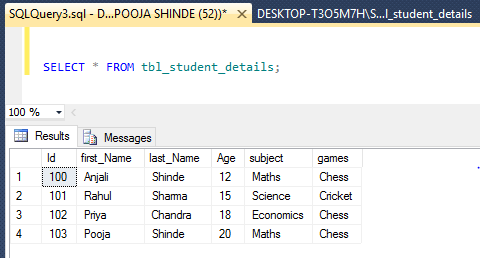 Part 4- SQL SELECT statement. Hello friends..!! In this article we ...