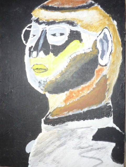 黒く塗れ を聞きながら描いた自画像 The Rolling Stones Paint It Black By Migiwa Arisaka Medium 黒く塗れ を聞きながら描いた自画像 The Rolling Stones Paint It Black By Migiwa Arisaka Medium