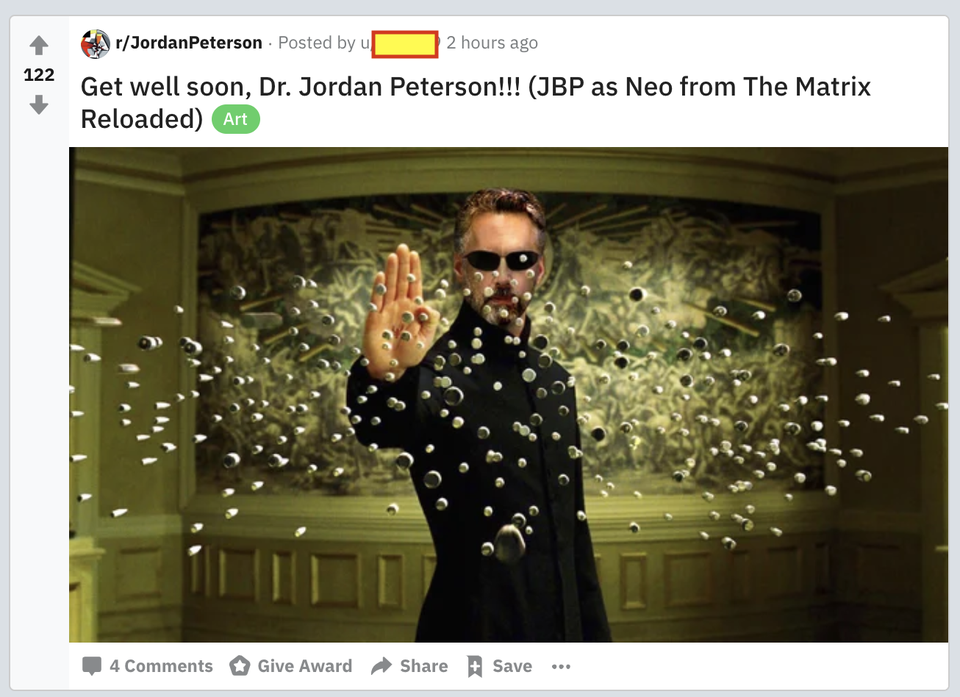 Jordan Peterson Is Neo In The Matrix | by Catrina Daimon Lee | The Idiot's  Guide To Life | Medium