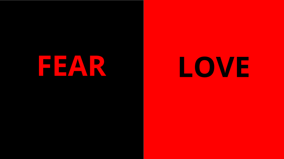 Love Vs Fear Expansion Vs Contraction By Runa Bouius Medium