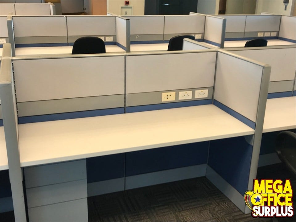 Used Office Partition Workstation For Sale Megaoffice Surplus