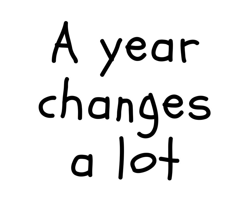 A Year Can Change A Lot We All Know That Life Is Short An By
