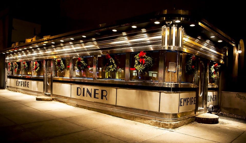Traditional New York City Diners Victor Jung Medium