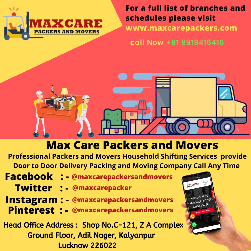 Max Care Packers and Movers