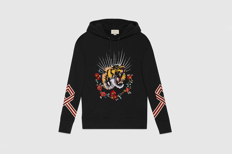 gucci hoodie embroidered