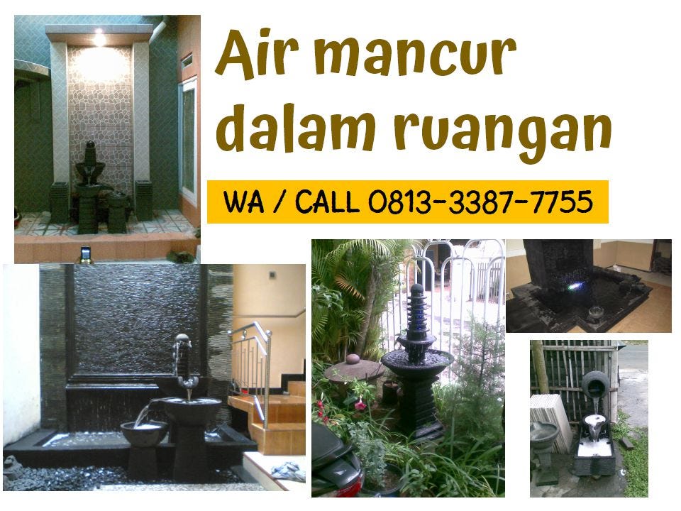 Jual Kolam Hias Kolam Air Terjun Minimalis Melayani Daerah