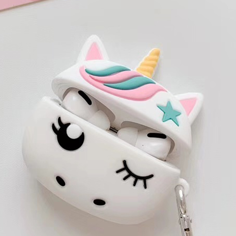 Unicorn Airpods Pro Case Cover, Protective Case Including TWS