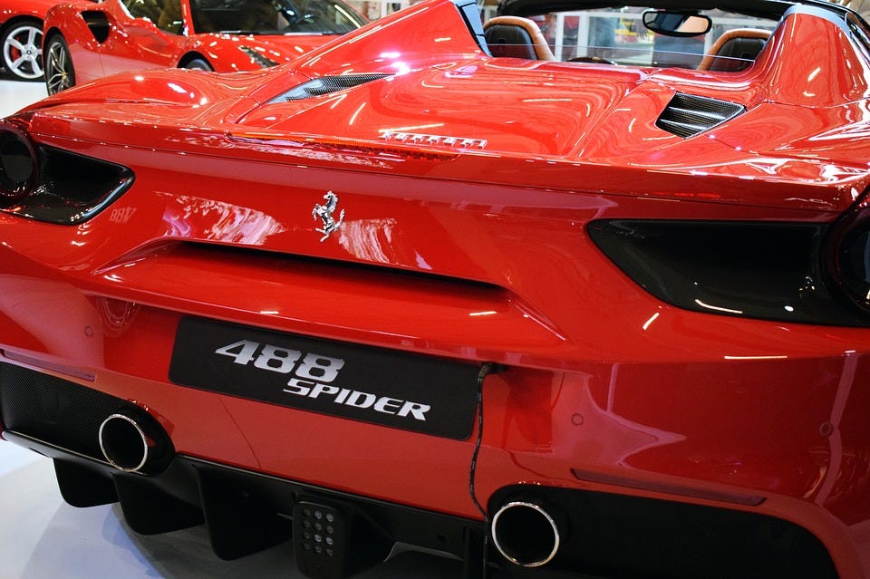 The Ferrari 488 Spider Interesting Facts And Features