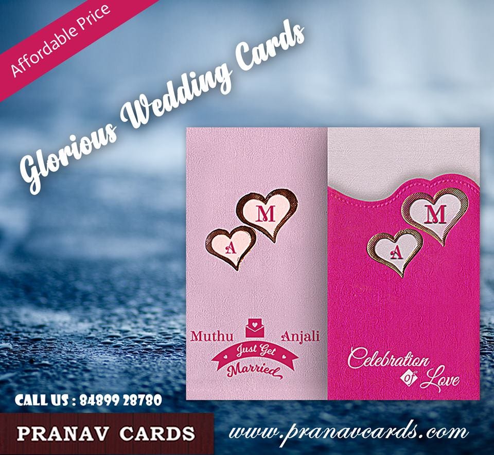 Get The Best Hindu Wedding Cards Online Pranavcards Com