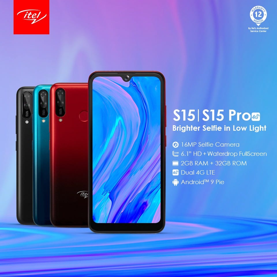 Itel Mobile Unleash her long awaited Smartphone of the Year ItelS15 Itel Mobile Unleash her long awaited Smartphone of the Year ItelS15