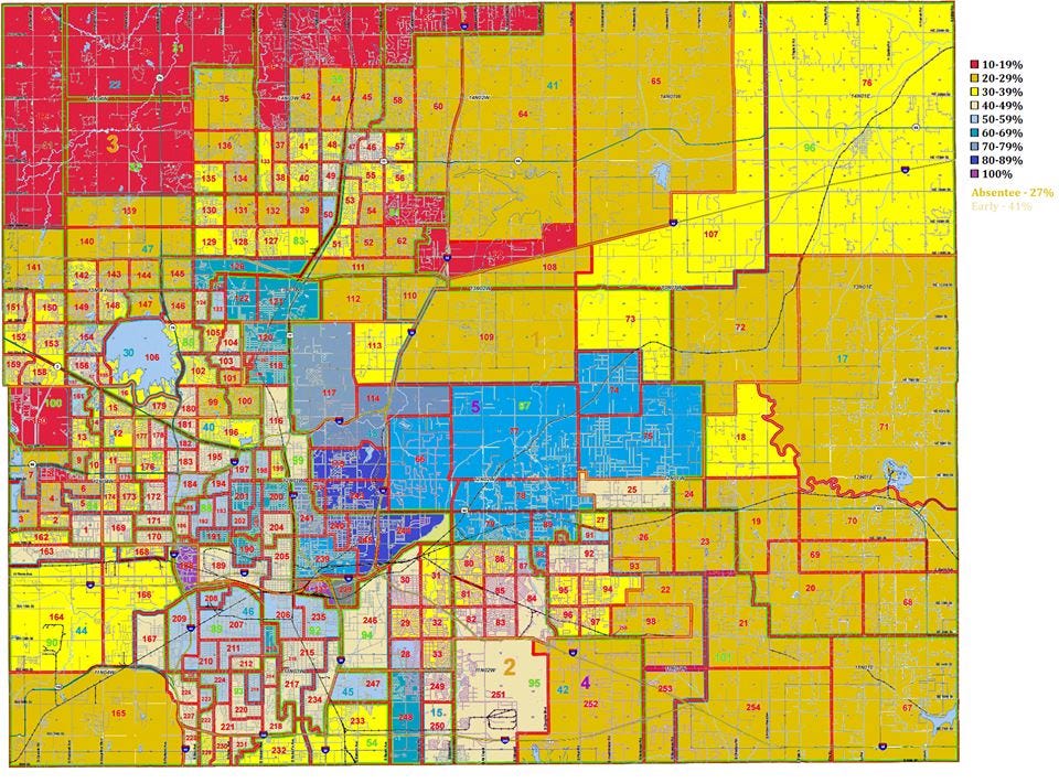 Oklahoma County Precinct Map Why I Think Illegal Voting Is Not Happening | By Chris Powell | Medium