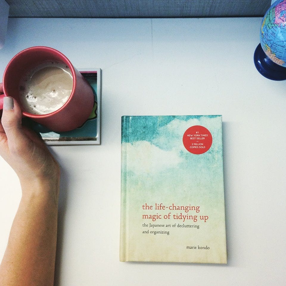 What to do with all that stuff that doesn’t “spark joy” by Kelly