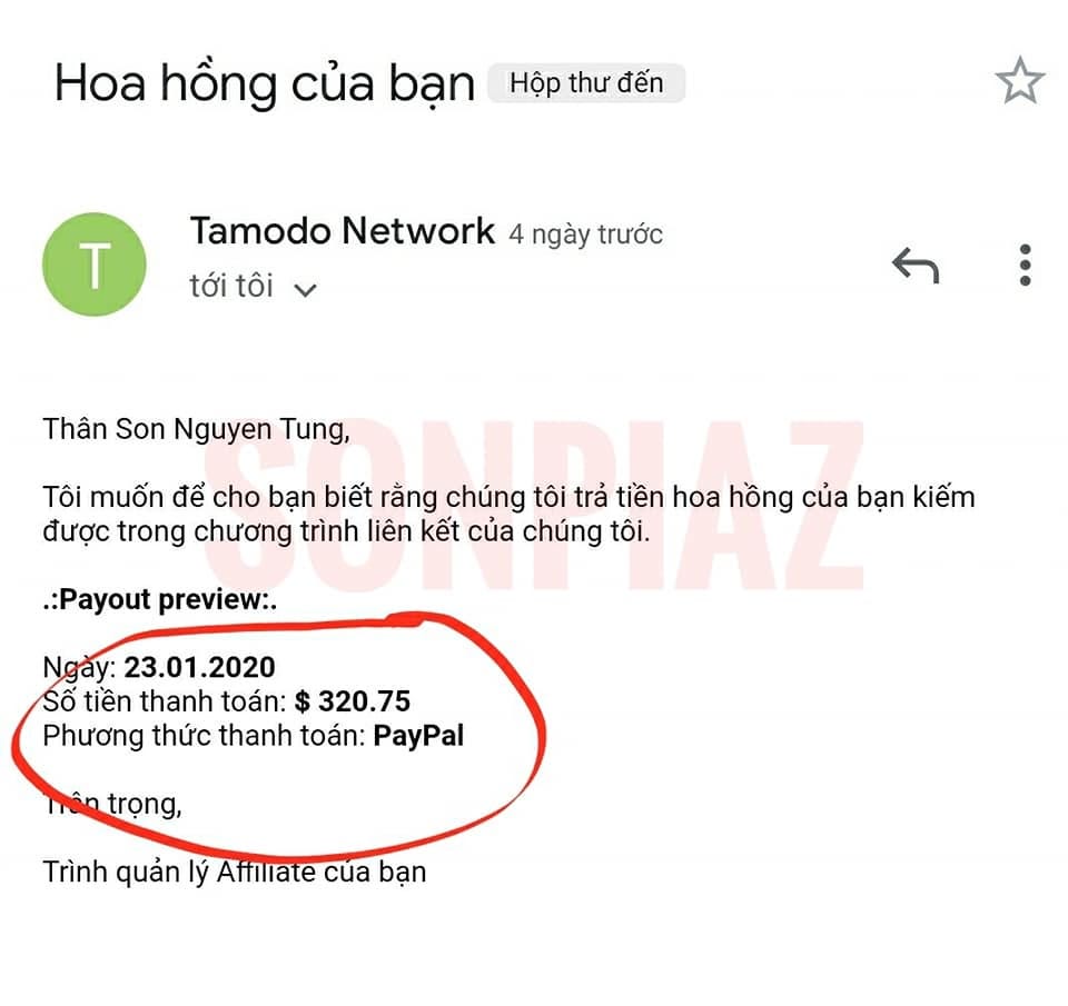 kiếm tiền trên tomado