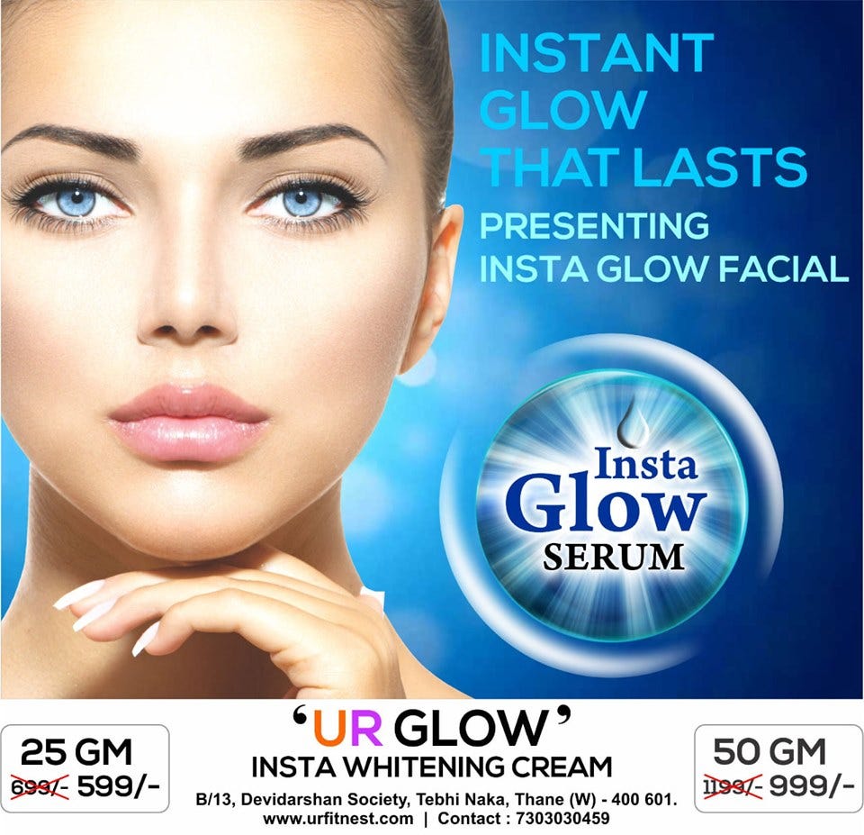 instant glow cream