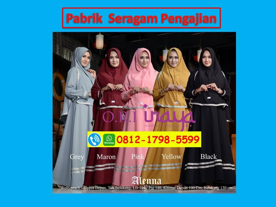 Jual Baju Gamis Murah Dan Cantik 6281217985599 Seragam