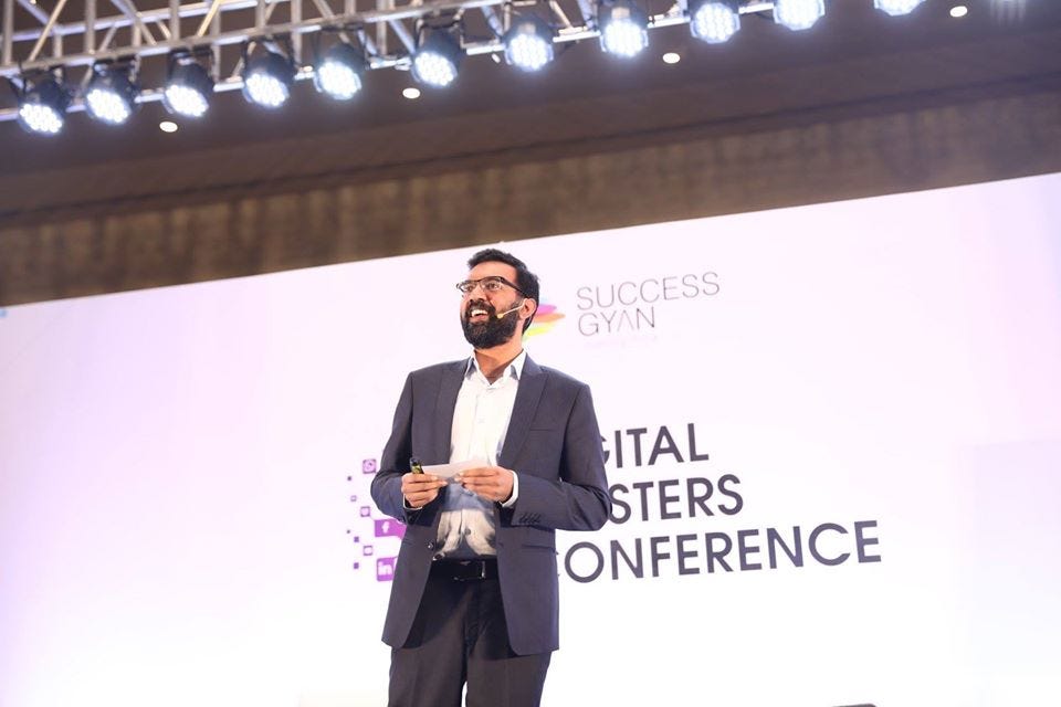 This is Digital Deepak. His real name is Deepak kanakaraju. A renowned Digital Marketer in India