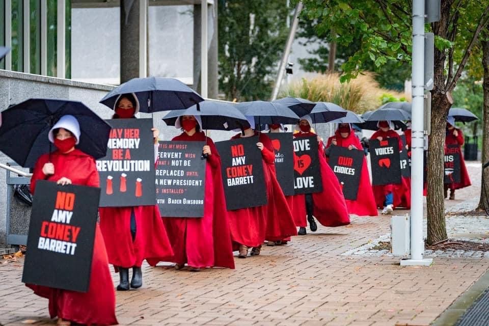 How to Organize a Red Cloak Protest by Vigil for Democracy Medium