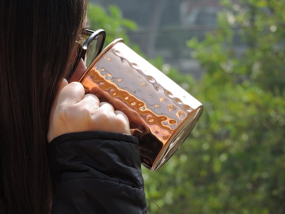 Is it Safe to use Copper Mugs for Drinking? by Copper Utensils Online