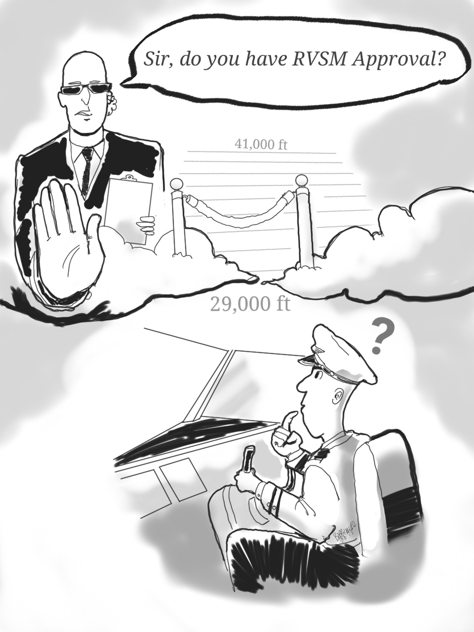 What is Reduced Vertical Separation Minimum (RVSM) and Monitoring?