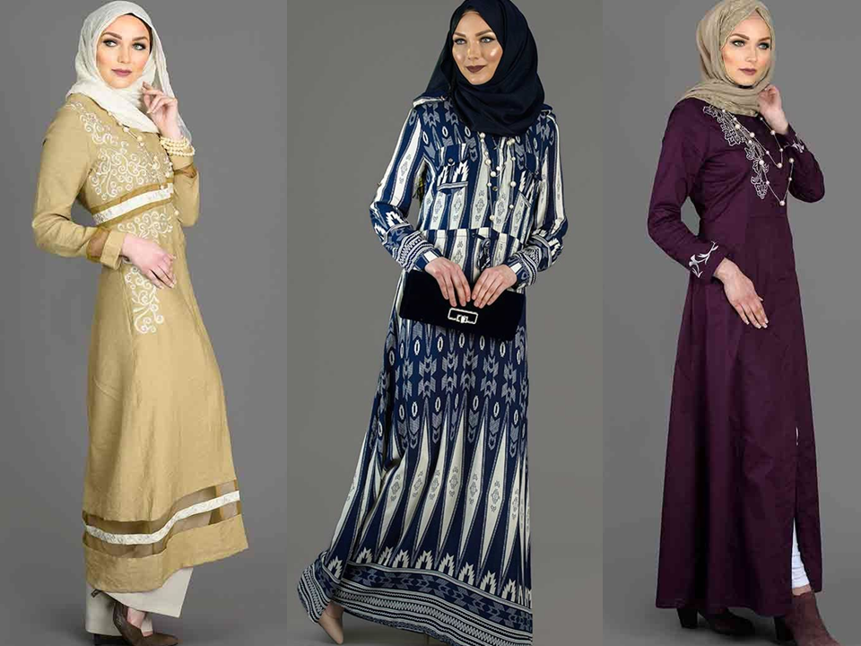 modern casual abaya