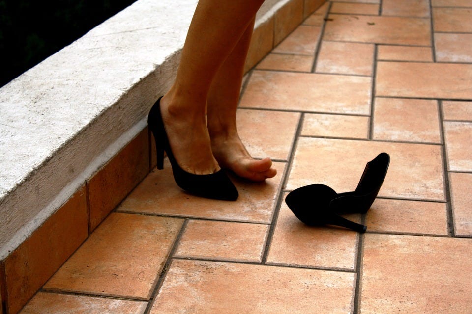 heels in the workplace