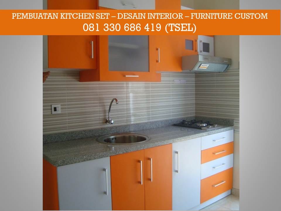 Jasa Pembuatan Kitchen Set Surabaya Call 081 330 686 419 Tsel By Spesialis Kitchen Set Apartemen Surabaya Medium