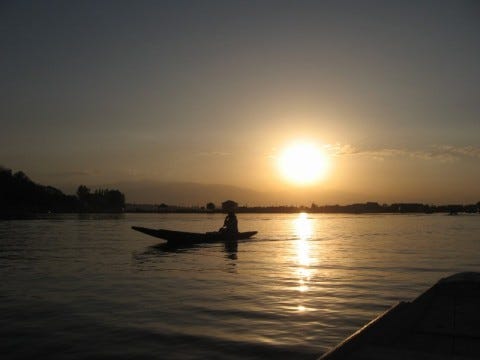 Dal lake, Srinagar, Kashmir, India