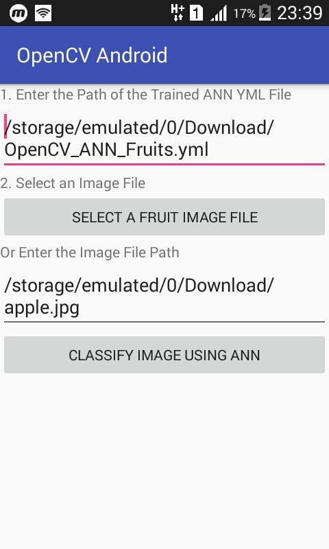 Image Classification On Android Using Opencv By Ahmed Gad Heartbeat