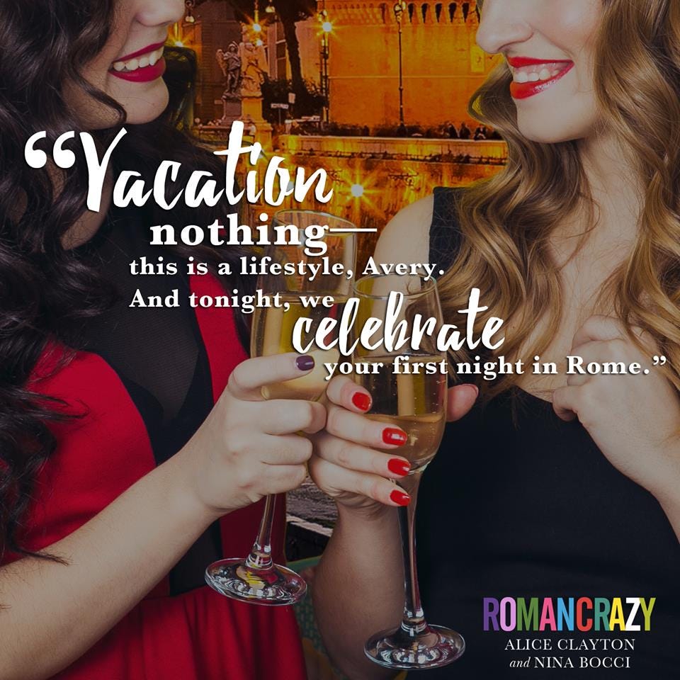 New Teaser Giveaway ۵ Roman Crazy By Nina Bocci Alice Clayton