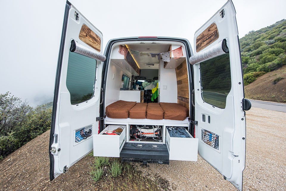 How To Build An Awesome Camper Van Conversion By Kristin Hanes Medium