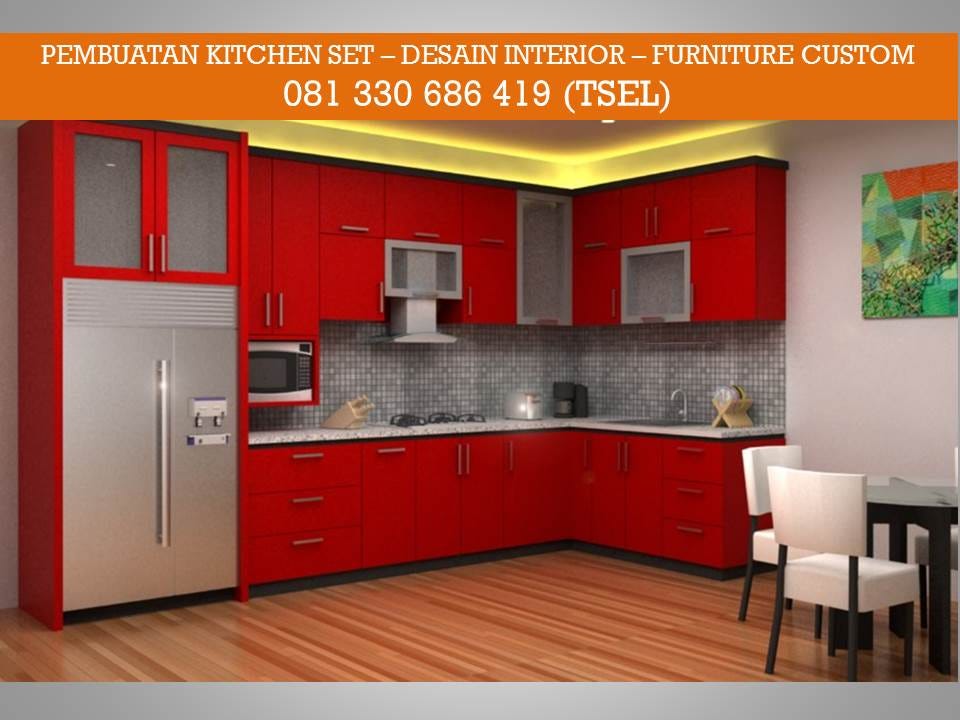 Jual Lemari Kitchen Set Murah Surabaya Call 081 330 686 419 Tsel