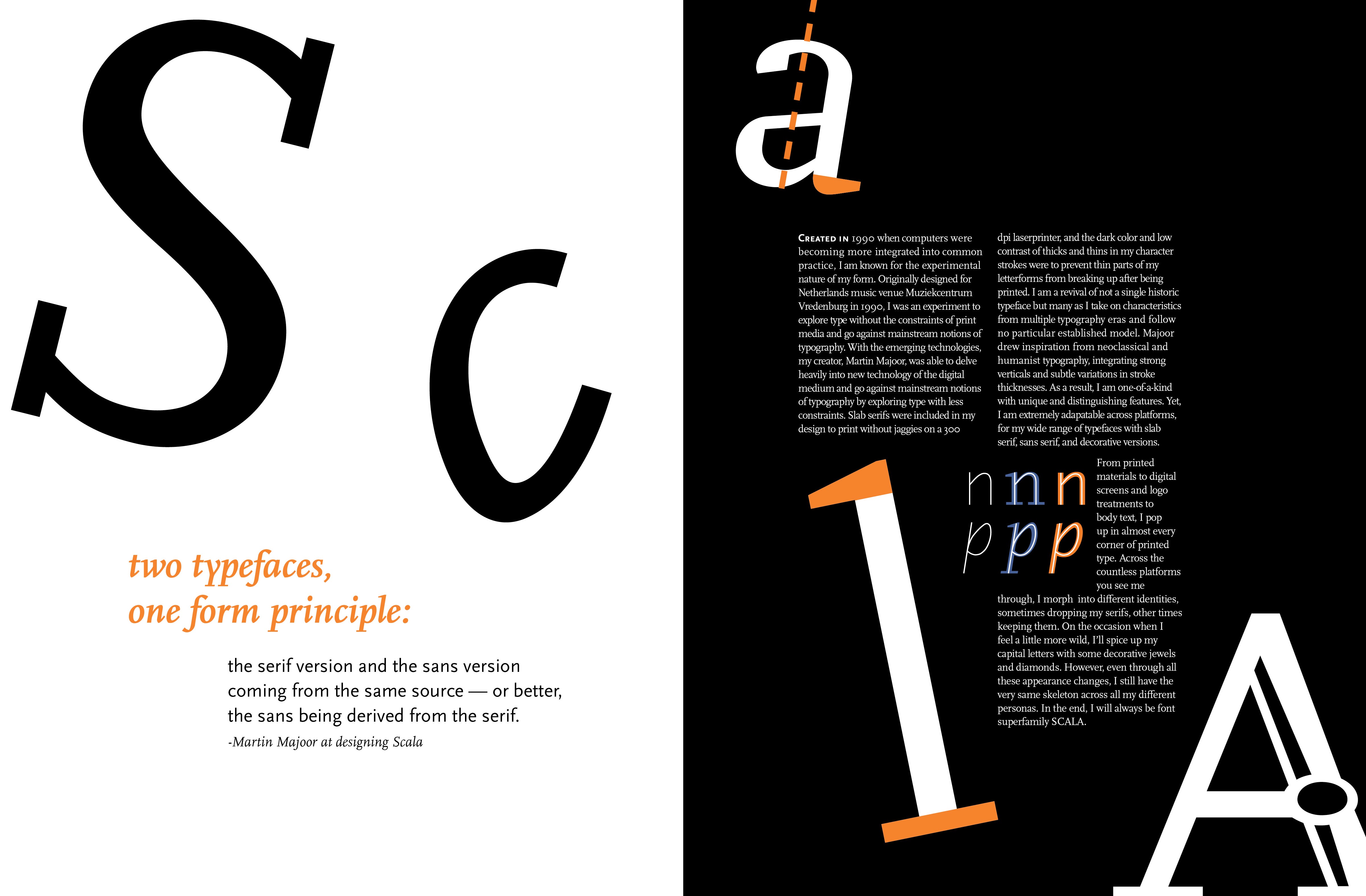Communications Studio I: SCALA Typeface Study | by Mimi Jiao | Medium