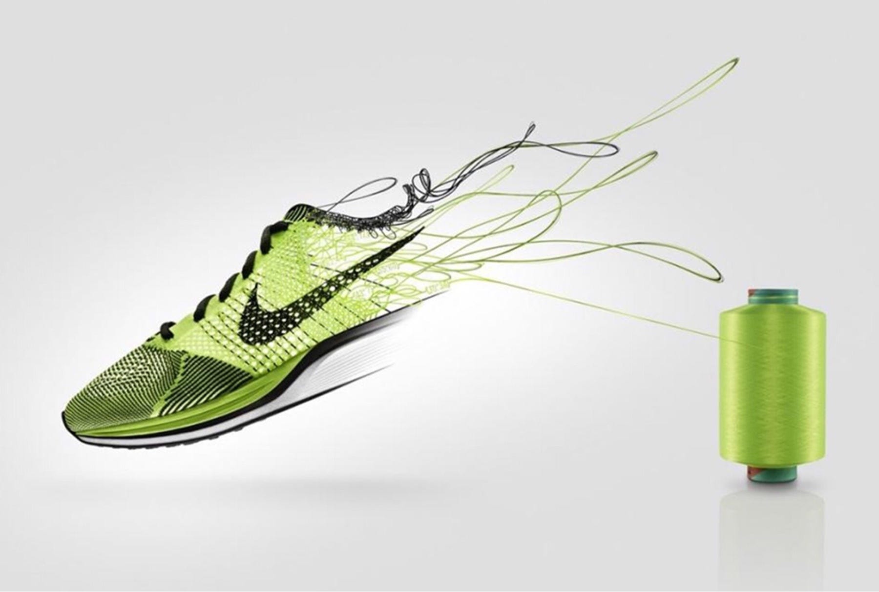 Nike Innovative Technology. With people 